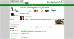 Desktop Screenshot of greenbaynightlife.com